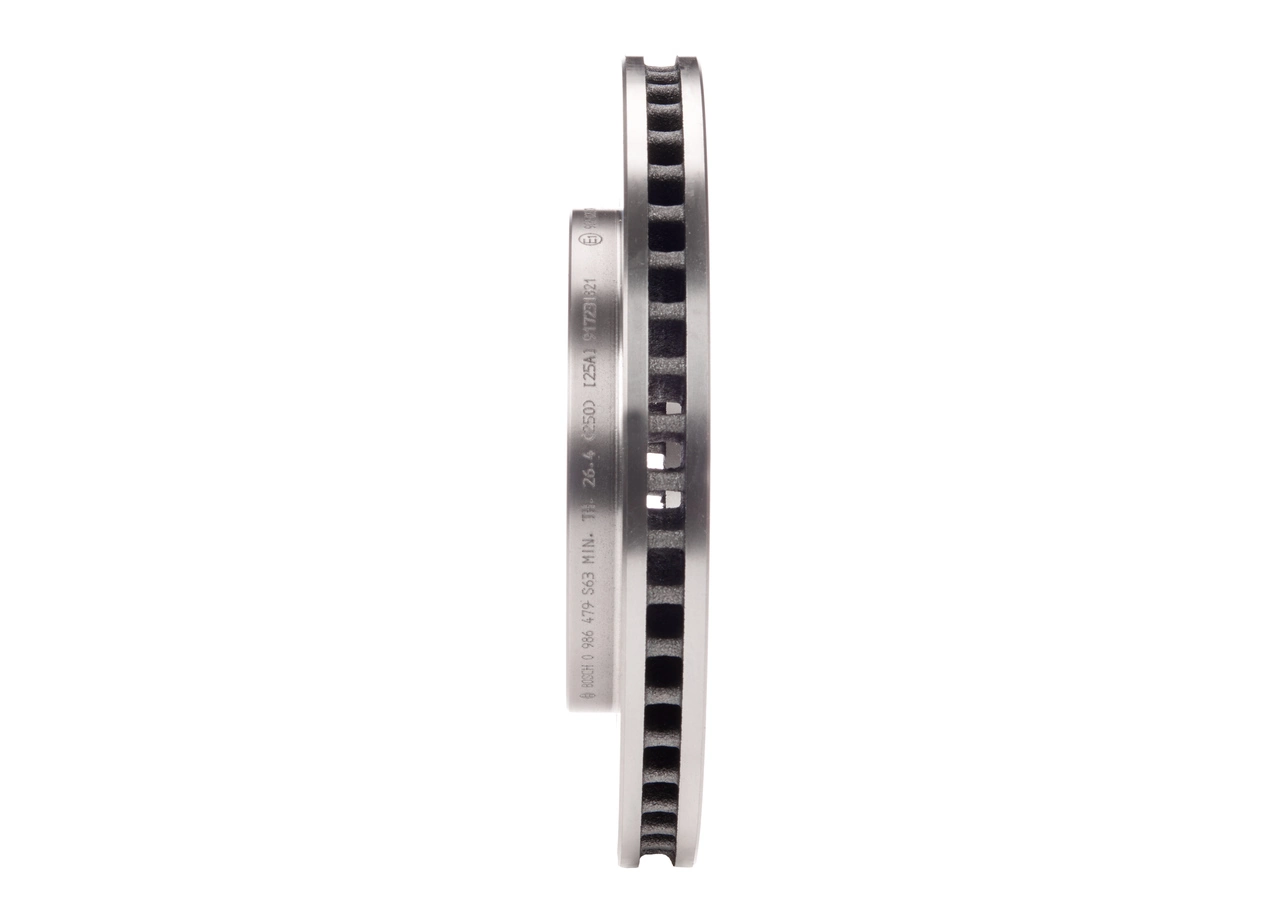0986479S63 Bosch Tarcza hamulcowa przednia