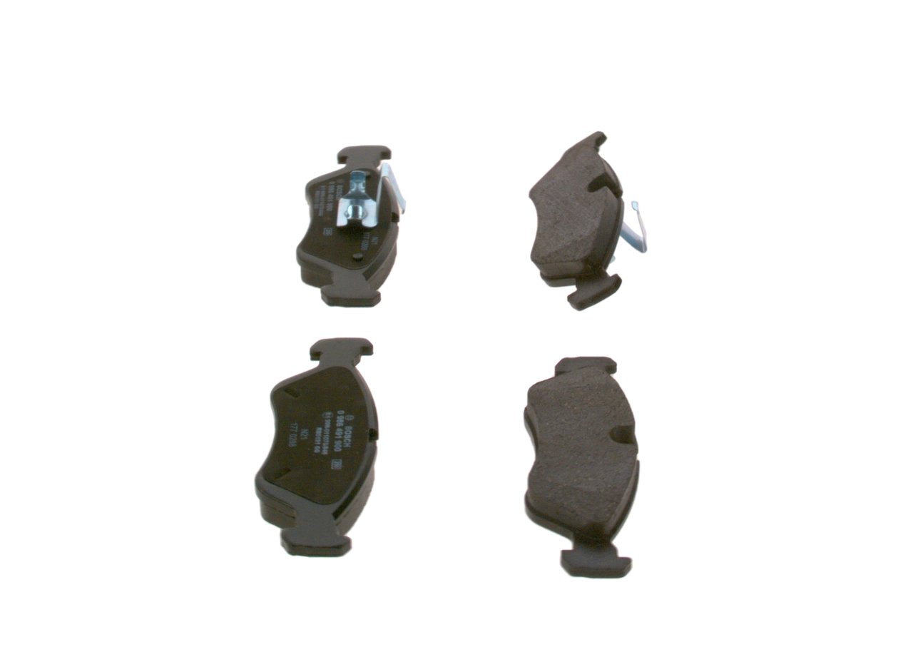 0986491900 Bosch Klocki hamulcowe przednie tarczowe
