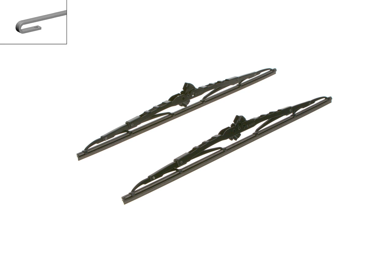 Do koszyka 3397005159 Bosch Pióro wycieraczki szyby przedniej, zestaw (2 szt.)