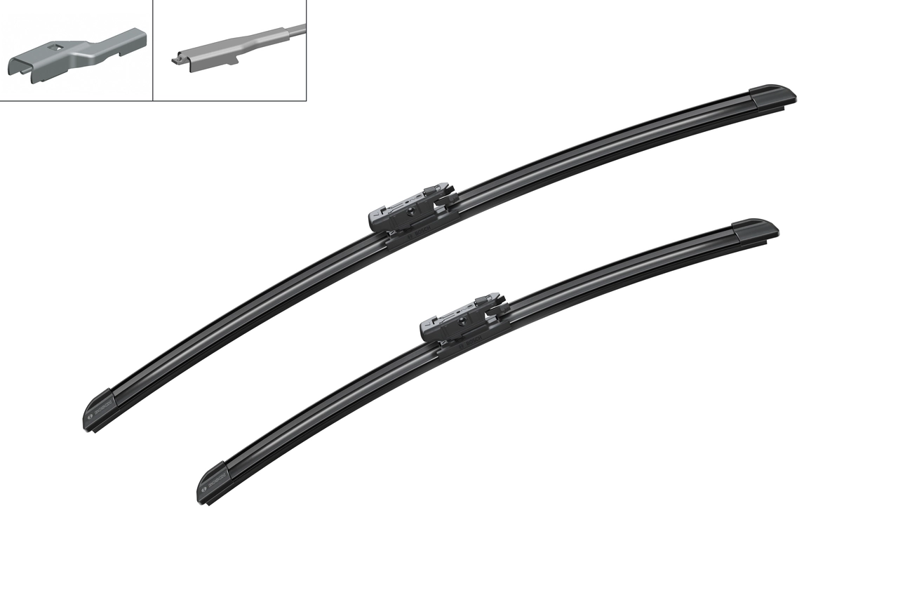 Do koszyka 3397007696 Bosch Pióro wycieraczki szyby przedniej, zestaw (2 szt.)
