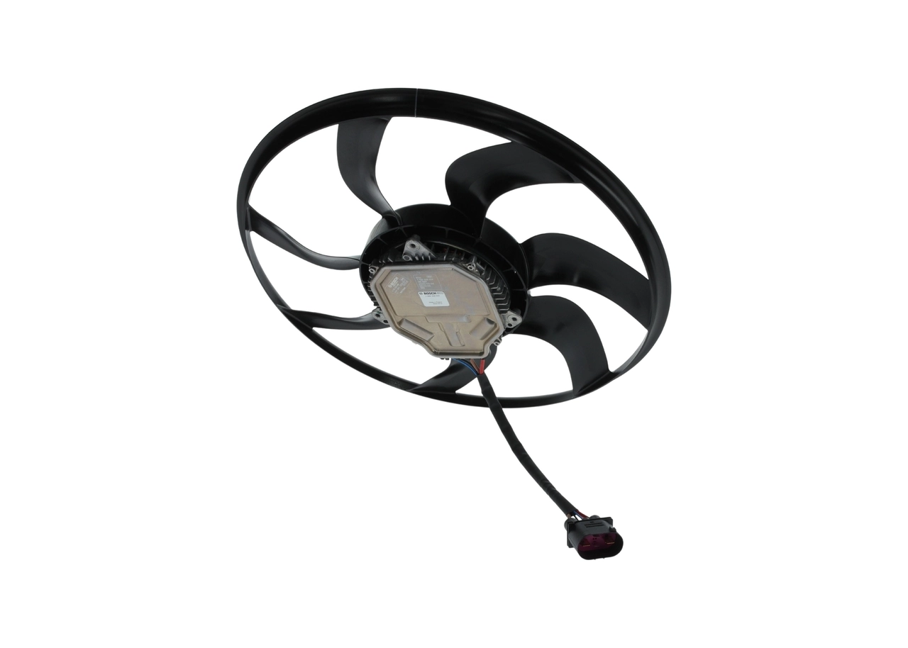 0986338600 Bosch Wentylator elektryczny układu chłodzenia kompletny (silnik+wirnik)