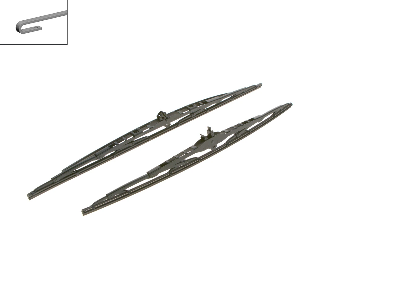 Pióro wycieraczki szyby przedniej, zestaw (2 szt.) Bosch 3397001802 cena, od 41,33 USD