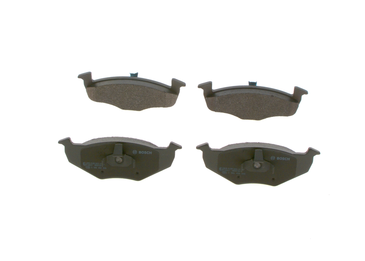 Do koszyka 0986494005 Bosch Klocki hamulcowe przednie tarczowe