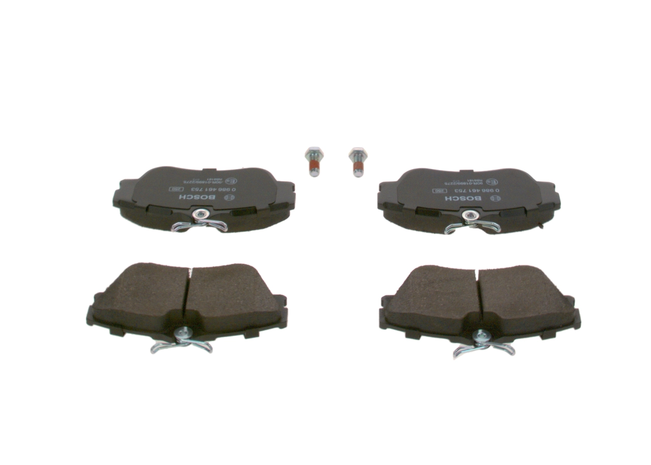 Klocki hamulcowe przednie tarczowe Bosch 0986461753 cena, od 28,02 USD