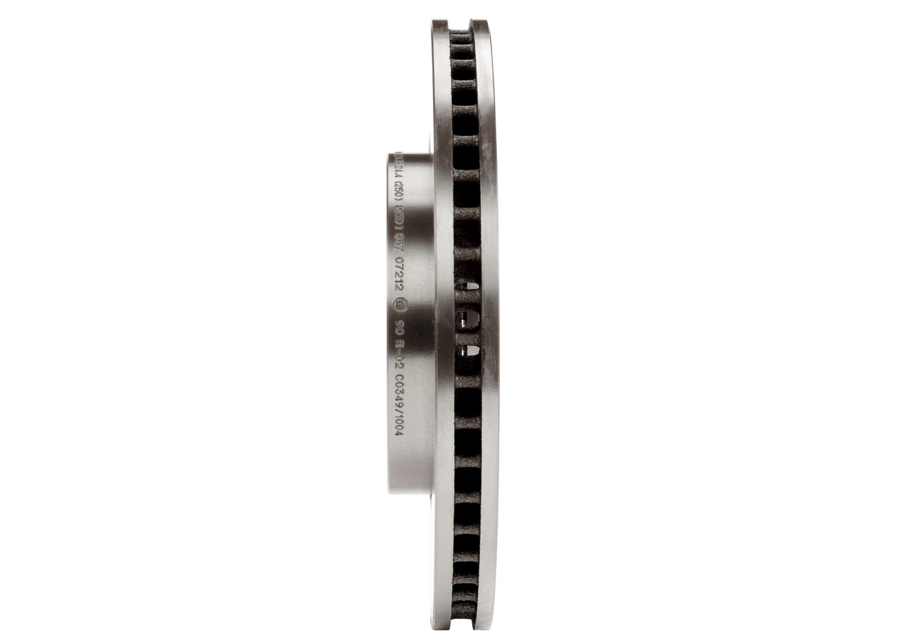 Do koszyka 0986479R94 Bosch Tarcza hamulcowa przednia