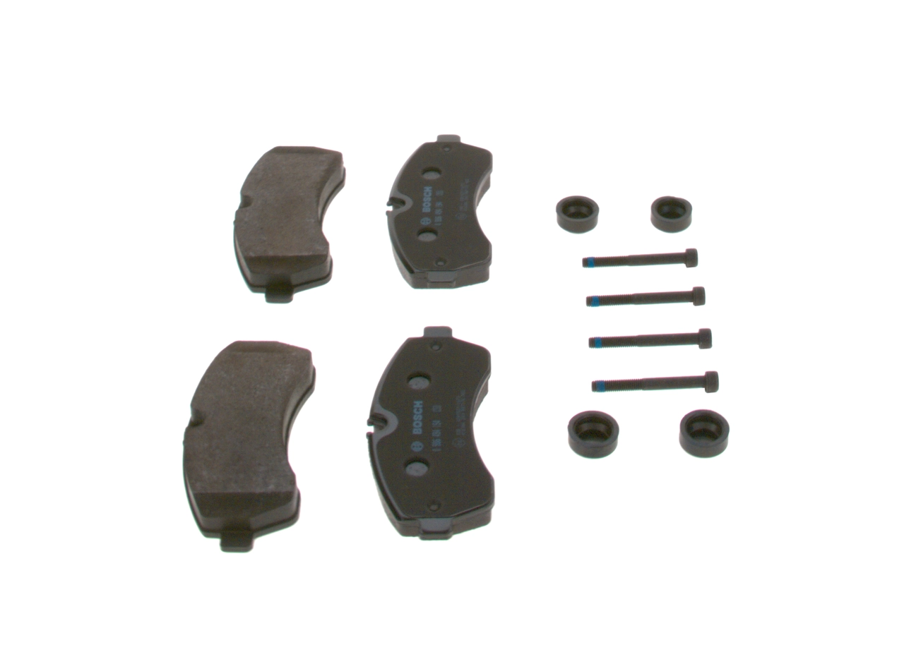 Do koszyka 0986494194 Bosch Klocki hamulcowe przednie tarczowe