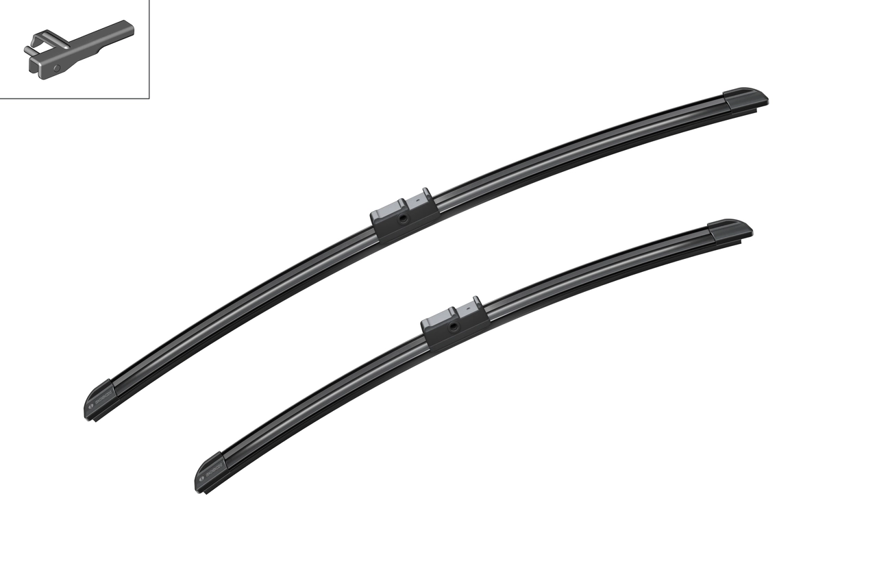 3397118931 Bosch Pióro wycieraczki szyby przedniej, zestaw (2 szt.)