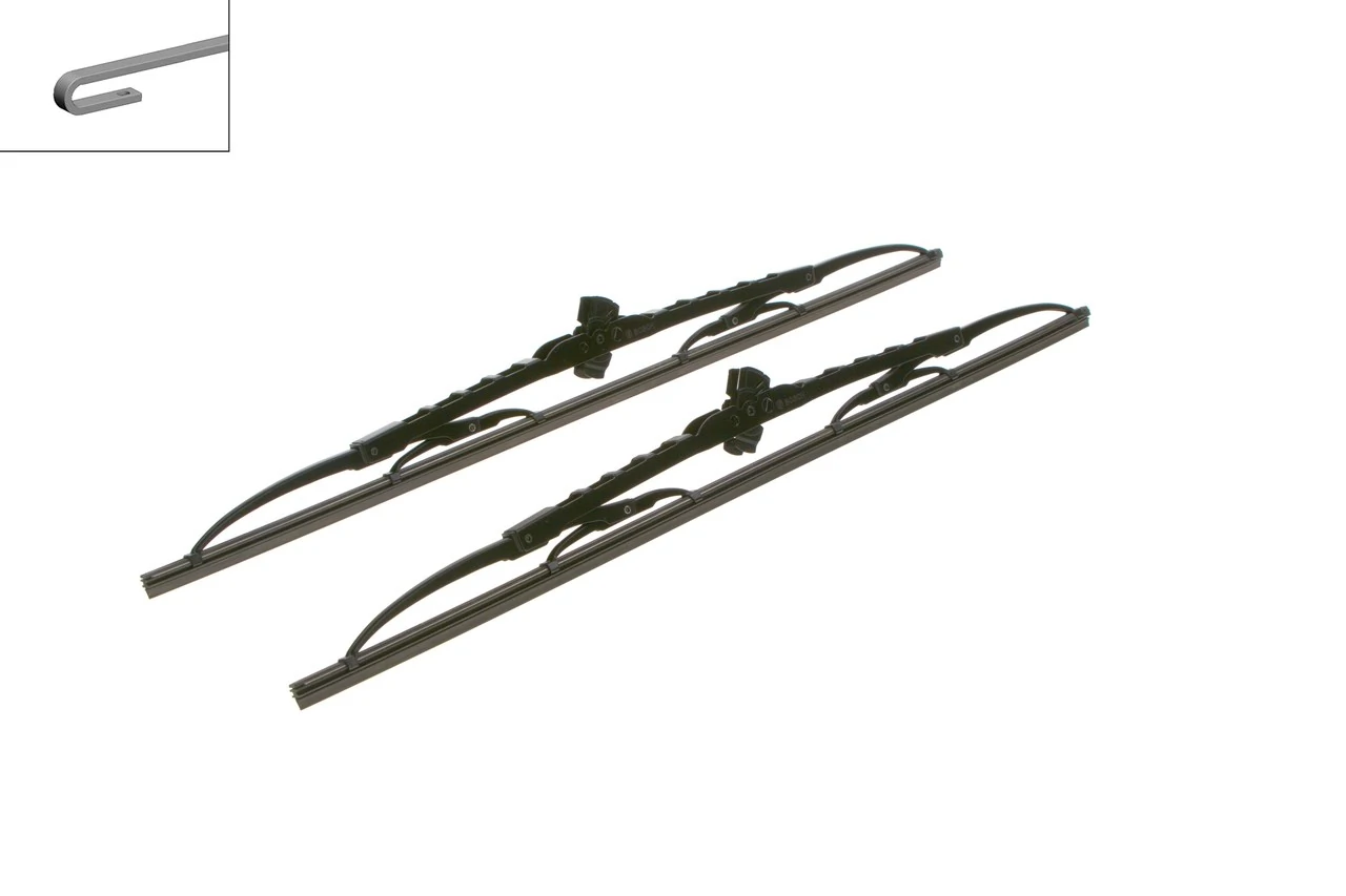 Pióro wycieraczki szyby przedniej, zestaw (2 szt.) Bosch 3397005161 cena, od 8,70 USD