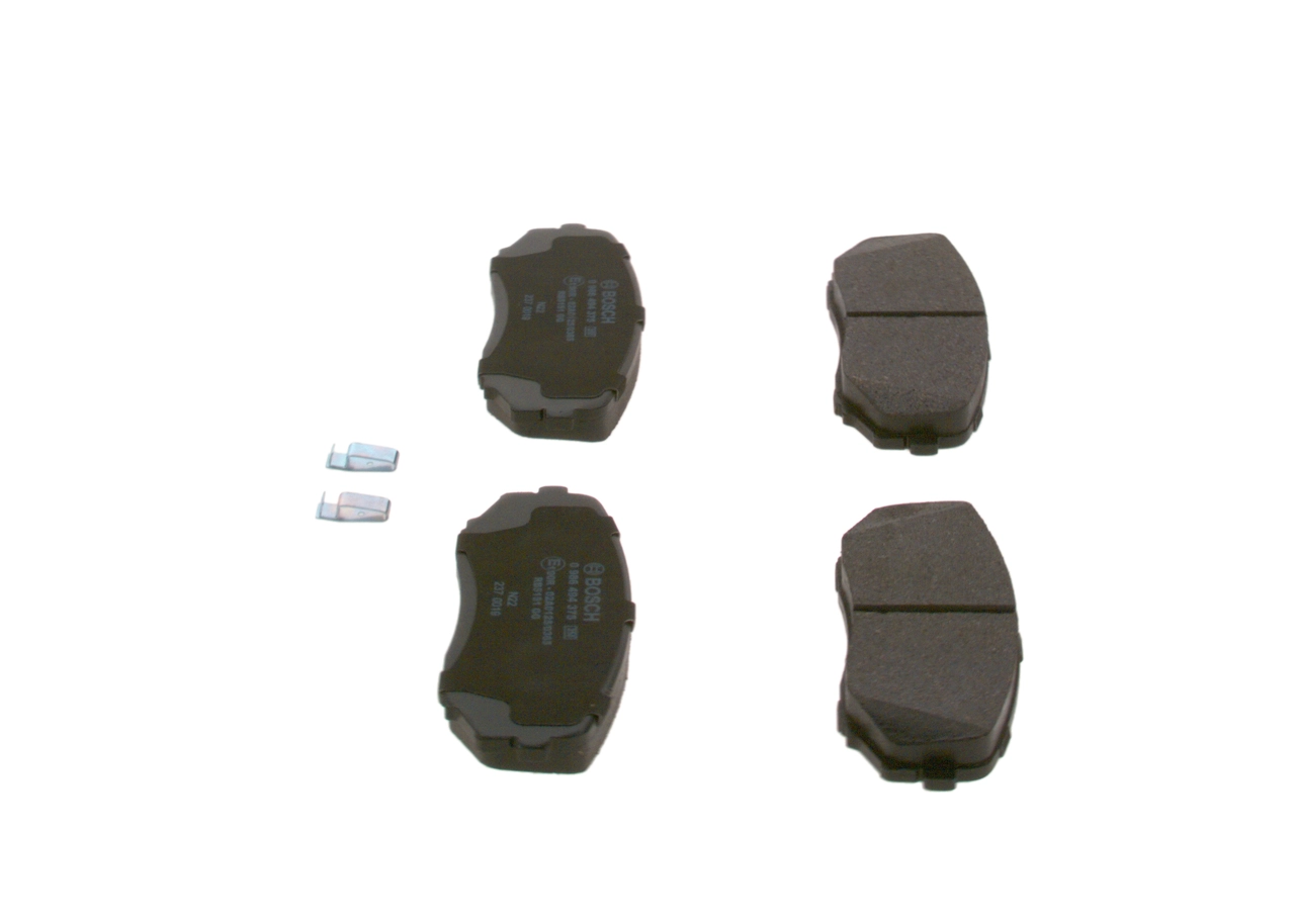 Klocki hamulcowe przednie tarczowe Bosch 0986494375 cena, od 32,14 USD