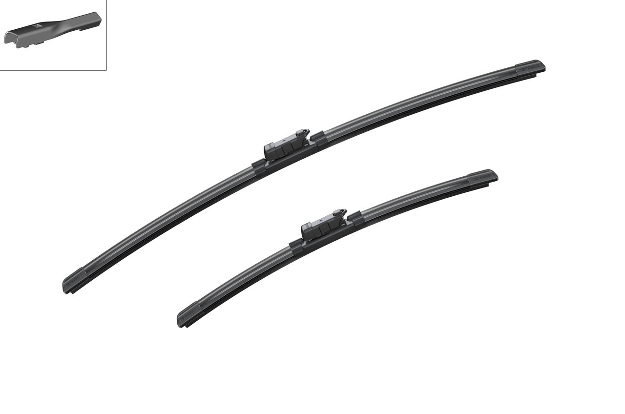 3397007555 Bosch Pióro wycieraczki szyby przedniej, zestaw (2 szt.)