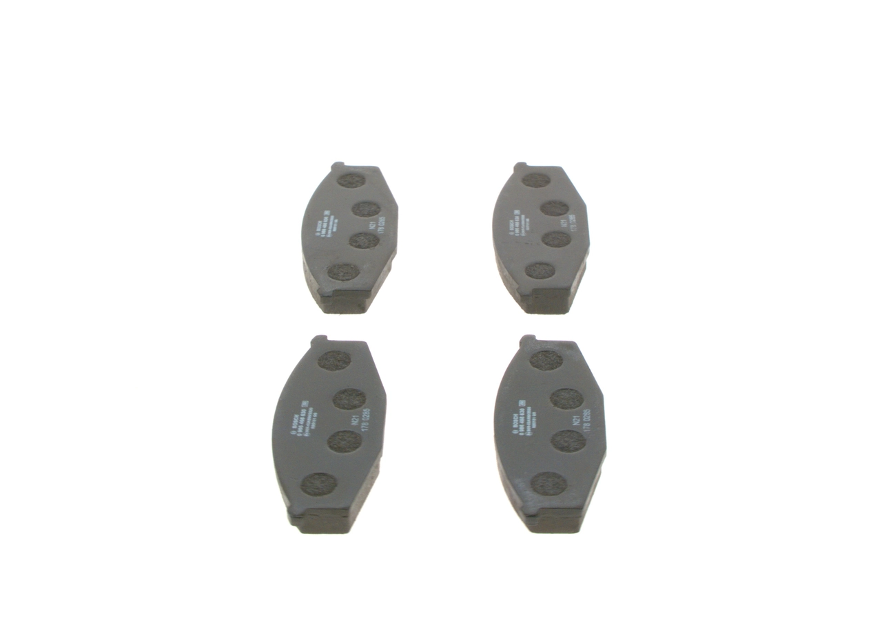 Do koszyka 0986468630 Bosch Klocki hamulcowe przednie tarczowe