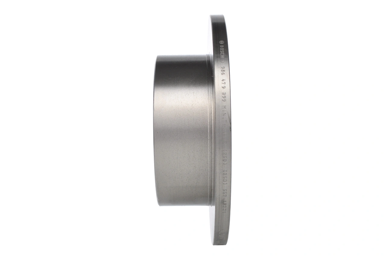 Do koszyka 0986479399 Bosch Tarcza hamulcowa tylna