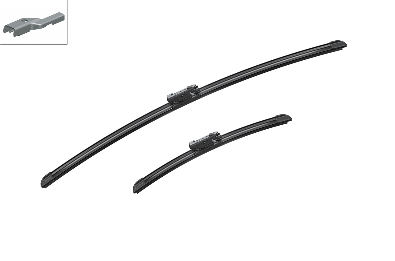 Do koszyka 3397007583 Bosch Pióro wycieraczki szyby przedniej, zestaw (2 szt.)