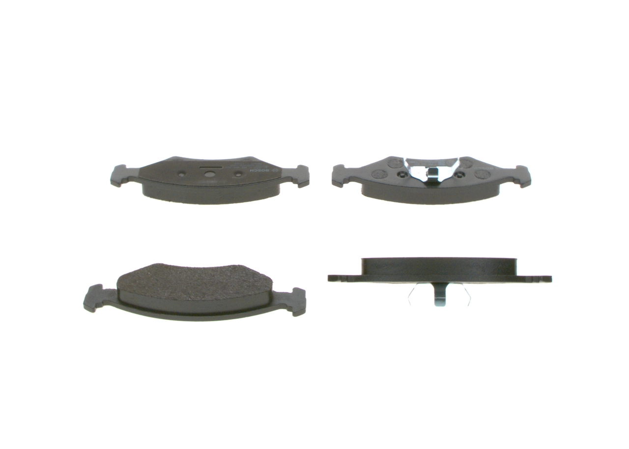 Do koszyka 0986466402 Bosch Klocki hamulcowe przednie tarczowe