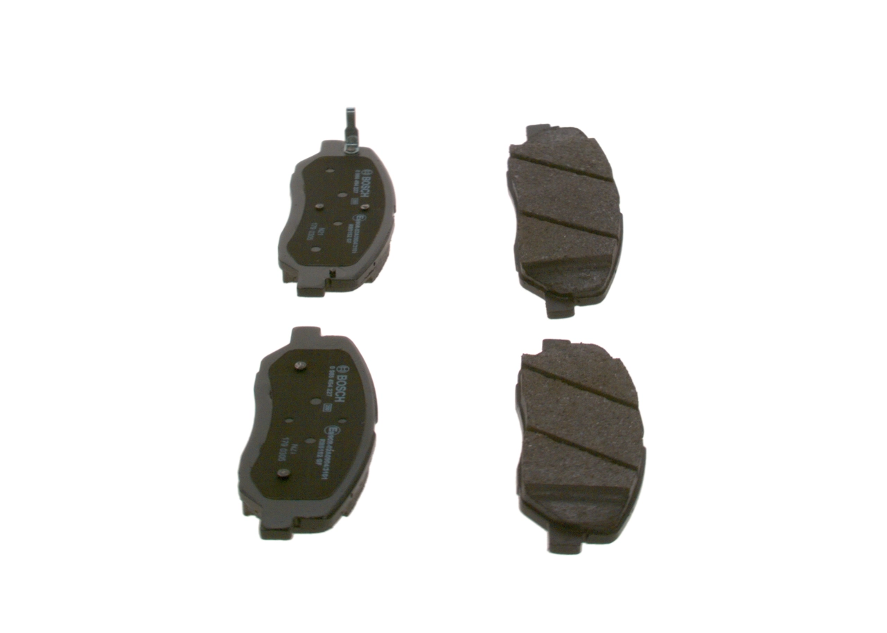 Klocki hamulcowe przednie tarczowe Bosch 0986494227 cena, od 26,04 USD
