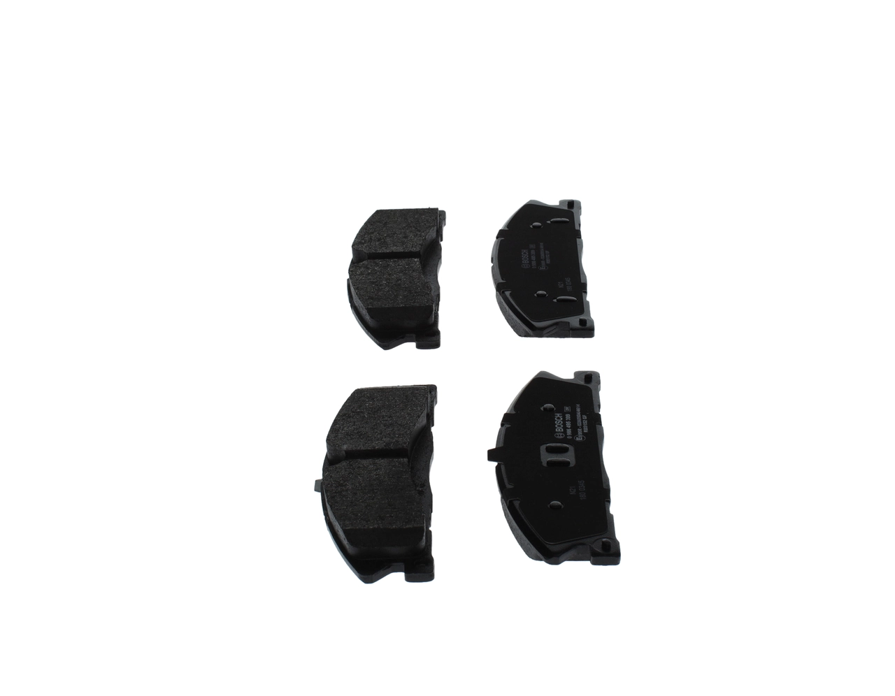 Do koszyka 0986495399 Bosch Klocki hamulcowe przednie tarczowe
