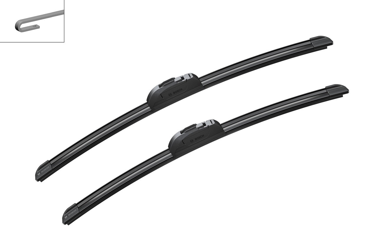 3397014076 Bosch Pióro wycieraczki szyby przedniej, zestaw (2 szt.)