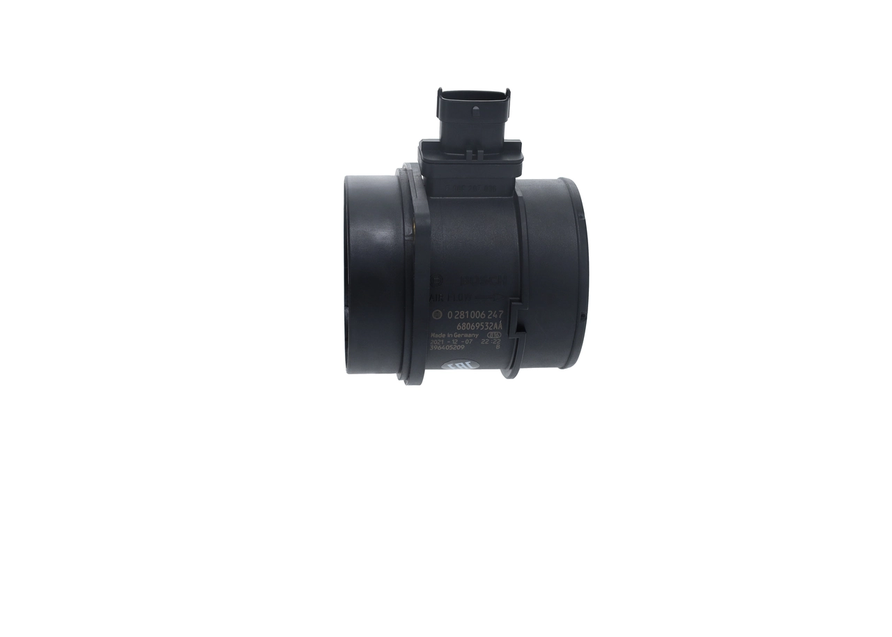 Czujnik przepływu powietrza, przepływomierz powietrza M.A.F. 0281006247 Bosch
