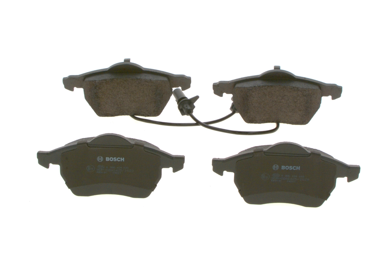 Do koszyka 0986494050 Bosch Klocki hamulcowe przednie tarczowe