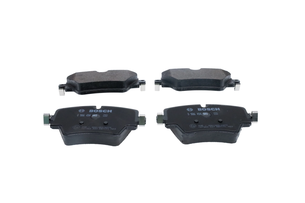 Klocki hamulcowe przednie tarczowe Bosch 0986494940 cena, od 37,92 USD