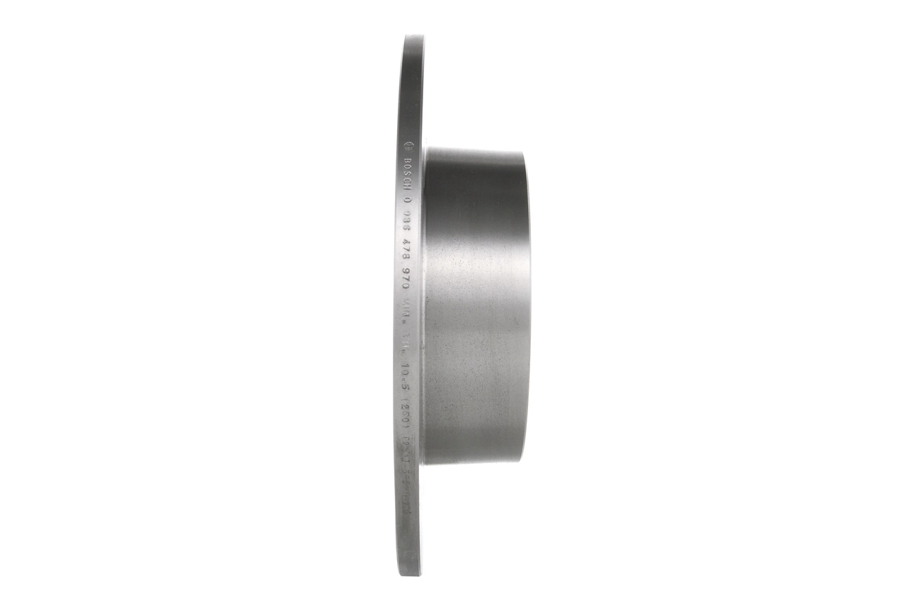 0986478970 Bosch Tarcza hamulcowa tylna