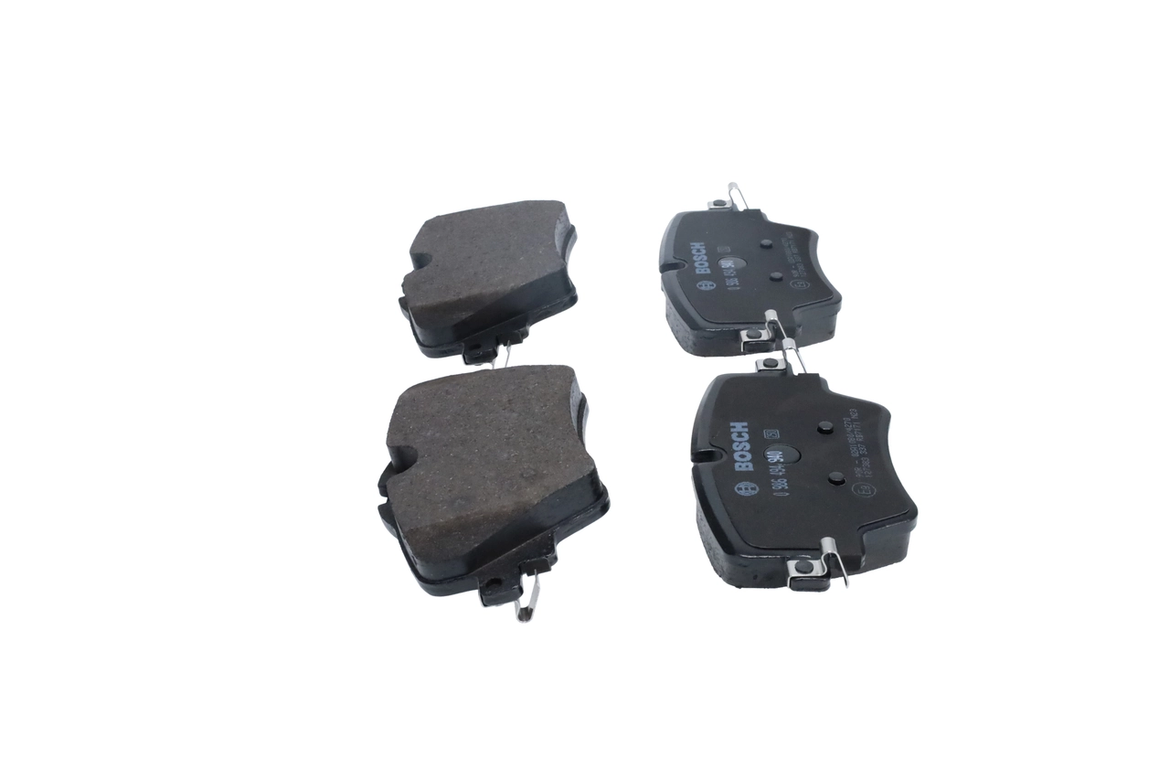 Do koszyka 0986494940 Bosch Klocki hamulcowe przednie tarczowe