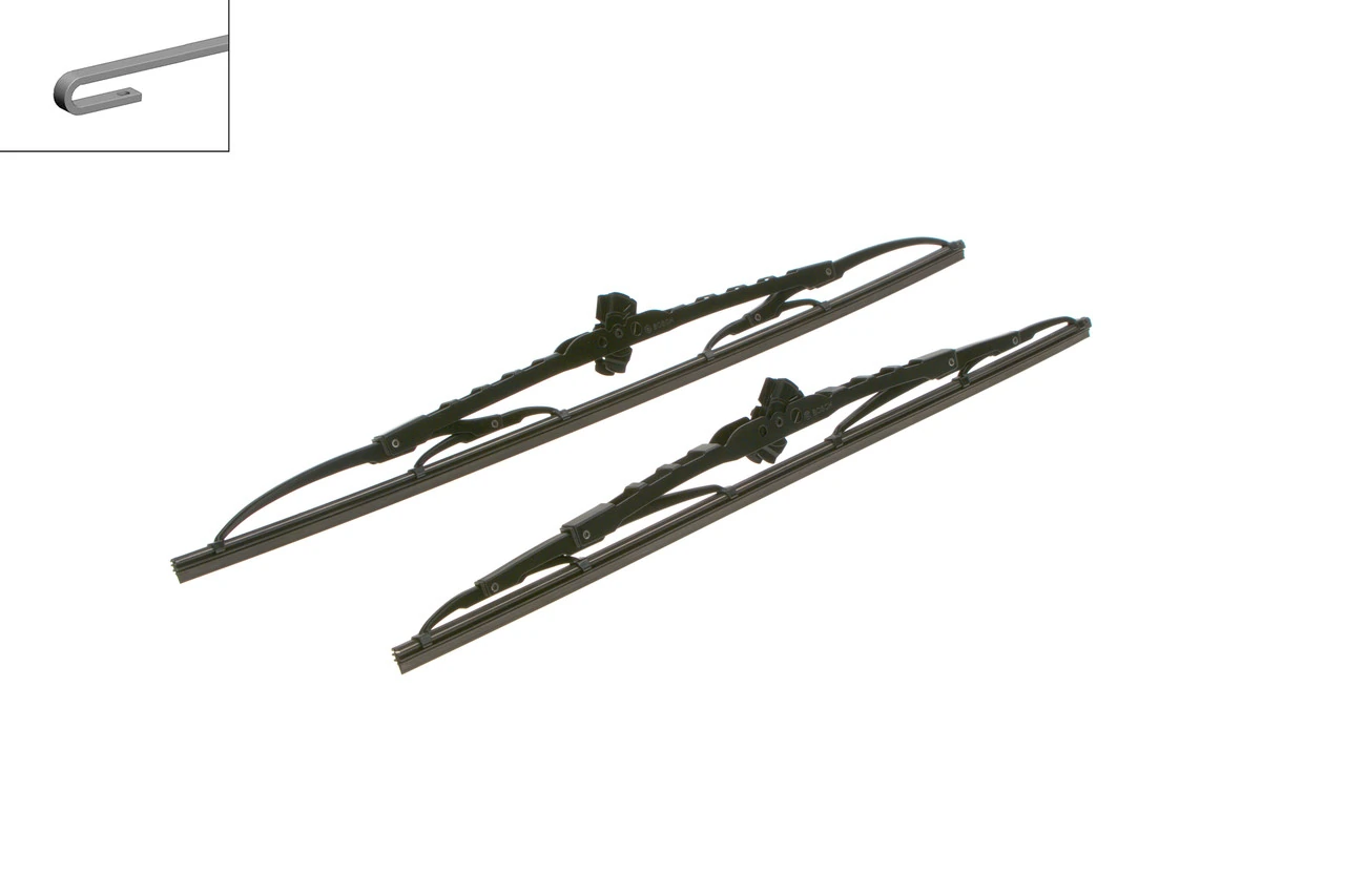 Pióro wycieraczki szyby przedniej, zestaw (2 szt.) Bosch 3397010249 cena, od 9,43 USD