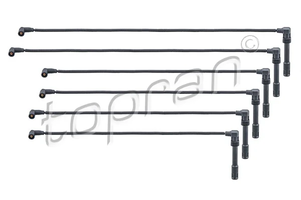  Zestaw przewodów wysokiego napięcia Audi A6 