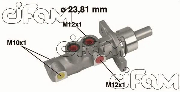 Główny cylinder hamulców Citroen Berlingo awangarda (M) (1996 - 2008) cena, od 44,69 USD
