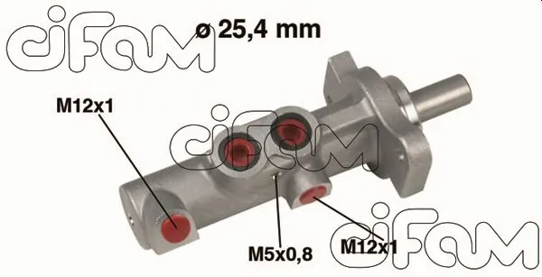 Do koszyka Główny cylinder hamulców Volvo S80 I TS, TH, KV