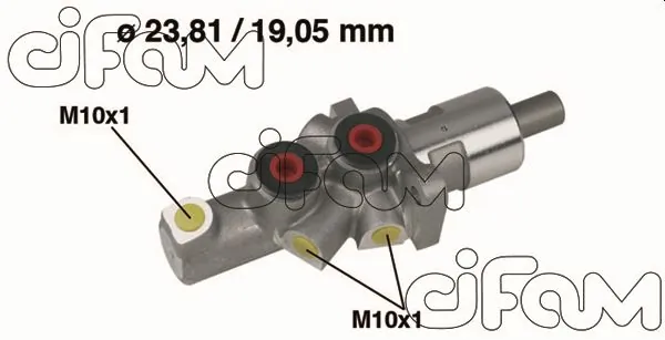  Główny cylinder hamulców Mercedes E 