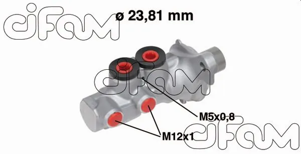 Do koszyka Główny cylinder hamulców Citroen C3 Picasso SH