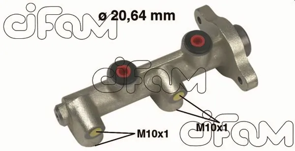 Do koszyka Główny cylinder hamulców Opel Kadett D 