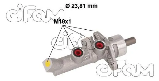 Do koszyka Główny cylinder hamulców Toyota Avensis II T25