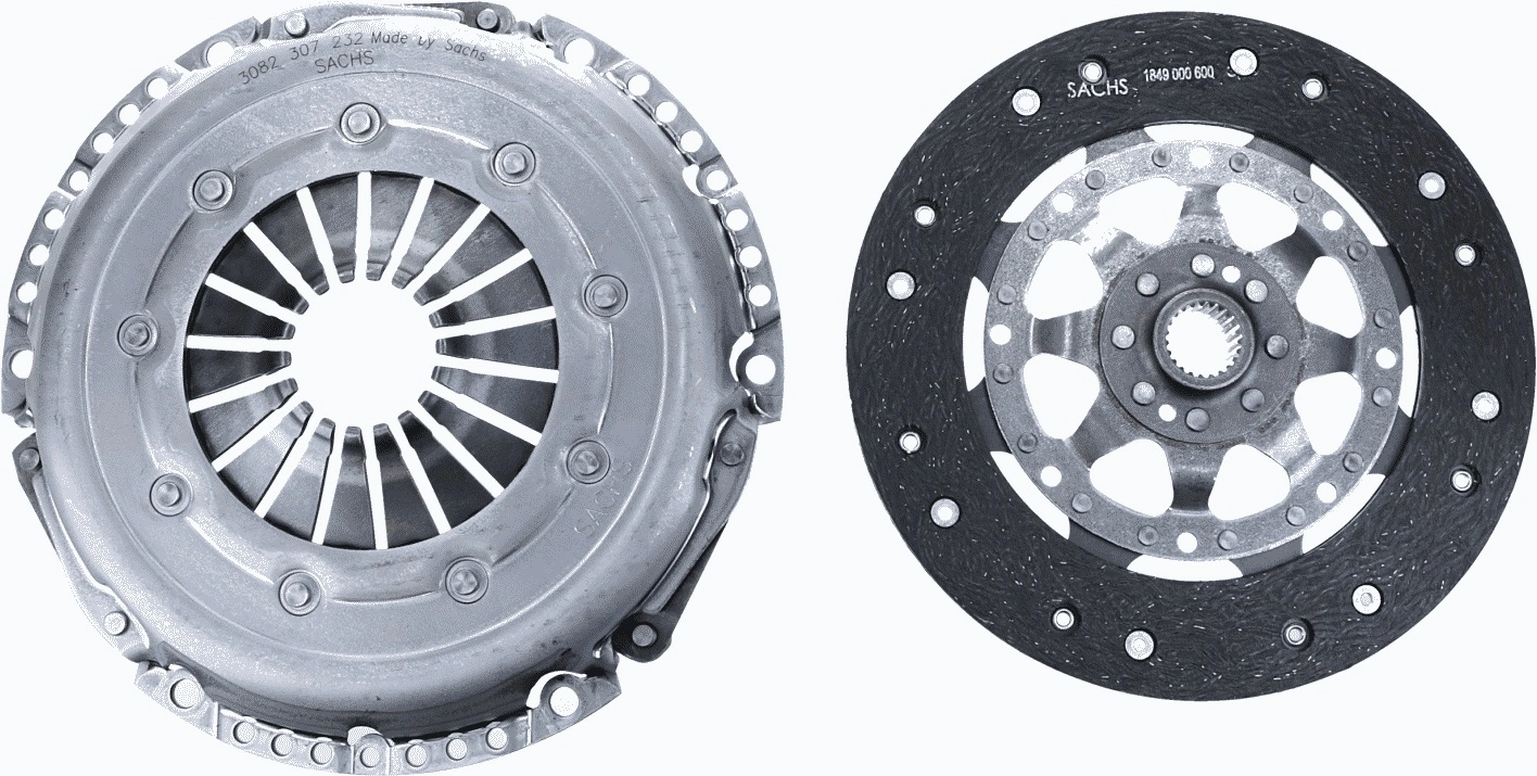 Zestaw sprzęgła (3 części) Sachs 3000951210 cena, od 121,90 USD