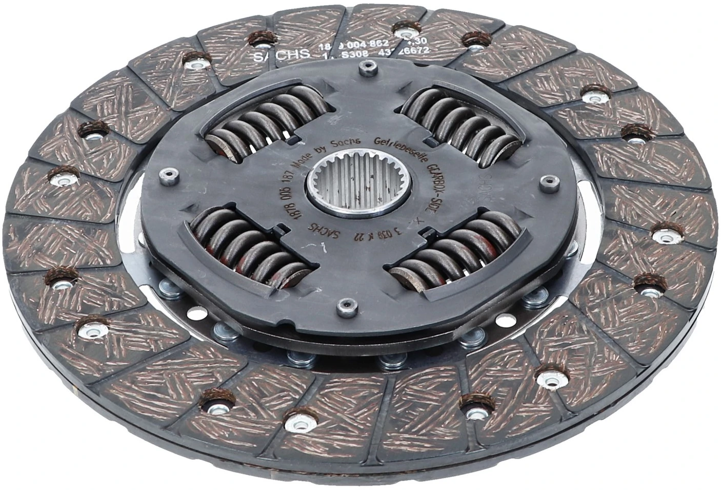 Zestaw sprzęgła (3 części) 3000951205 Sachs