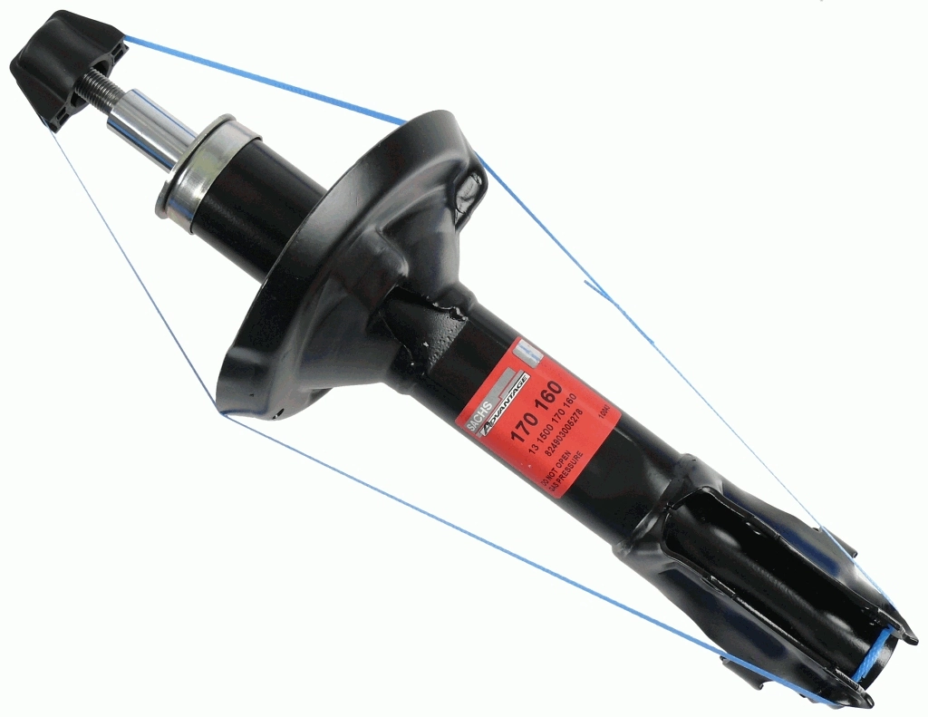 170160 Sachs Amortyzator przedni