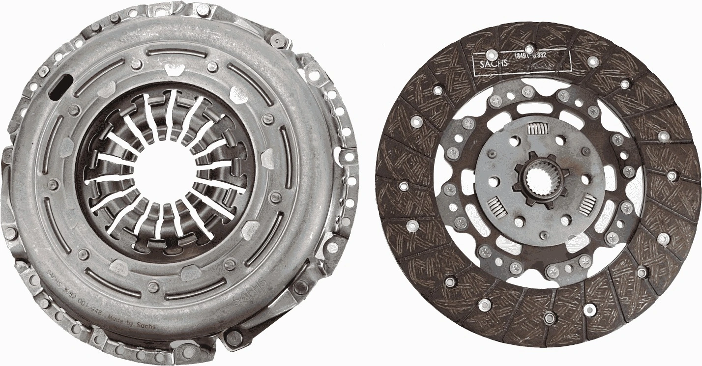 Zestaw sprzęgła (3 części) Sachs 3000970062 cena, od 208,80 USD