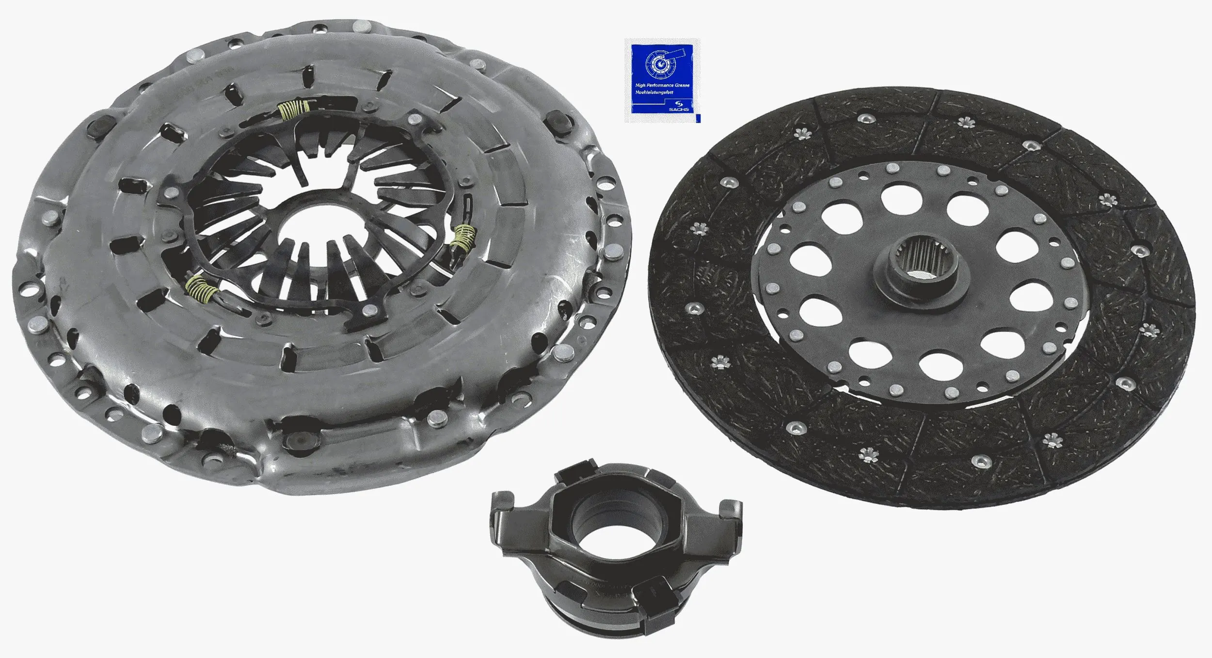 Zestaw sprzęgła (3 części) 626302800 INA