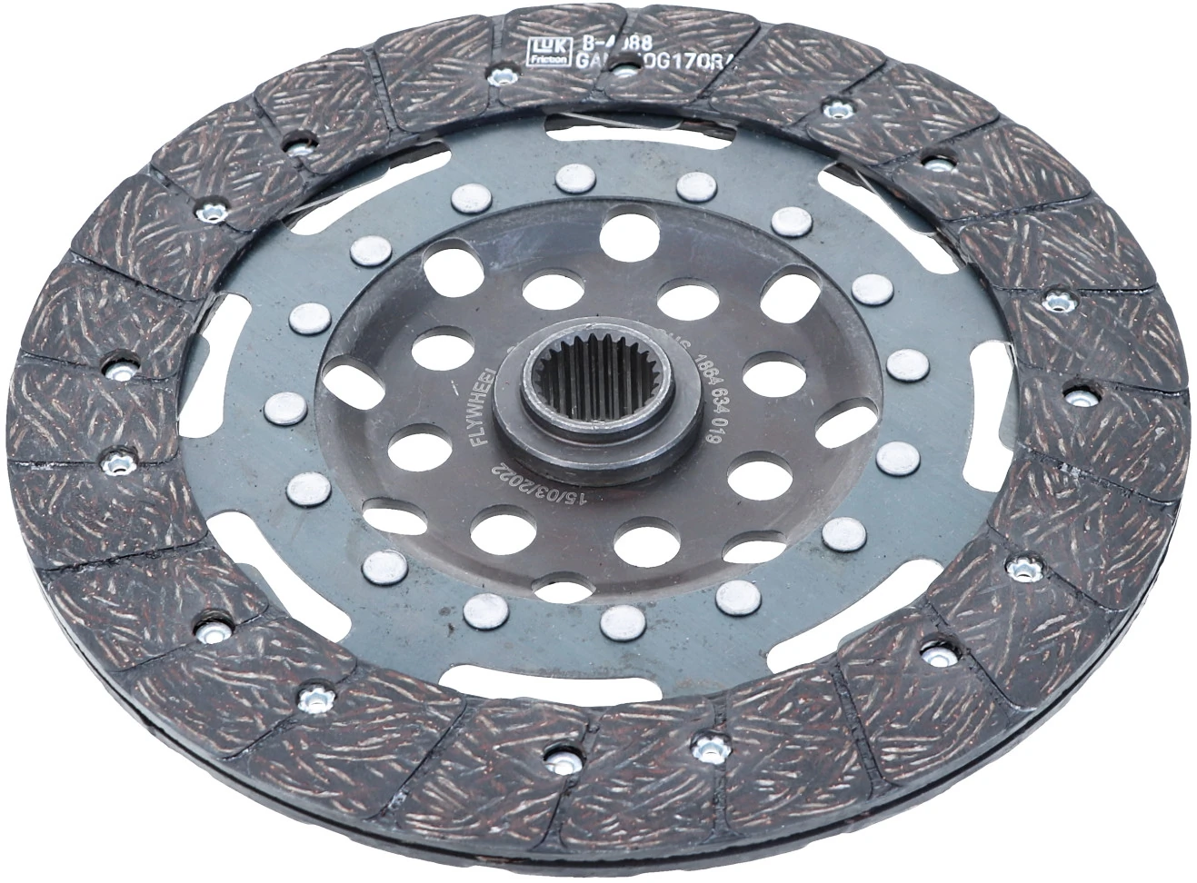 Zestaw sprzęgła (3 części) 3000951869 Sachs