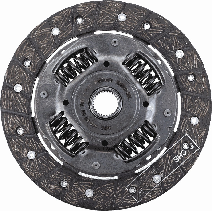 3000950100 Sachs Zestaw sprzęgła (3 części)