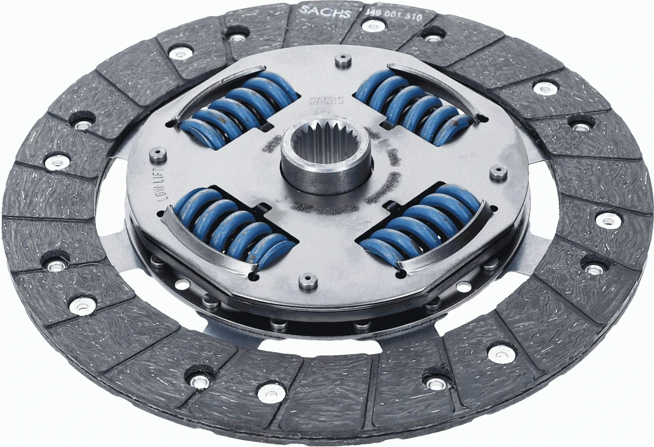 Zestaw sprzęgła (3 części) 3000970149 Sachs
