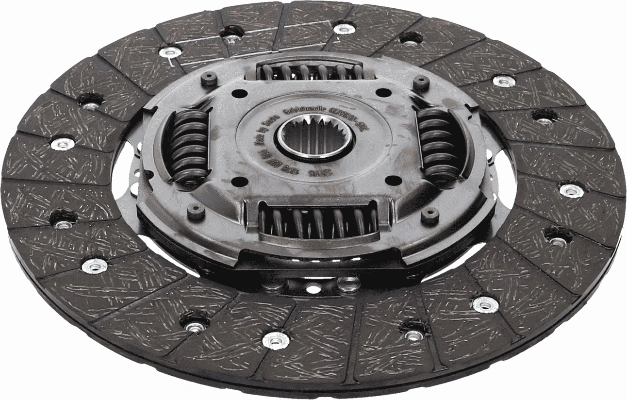 Zestaw sprzęgła (3 części) 3000970125 Sachs