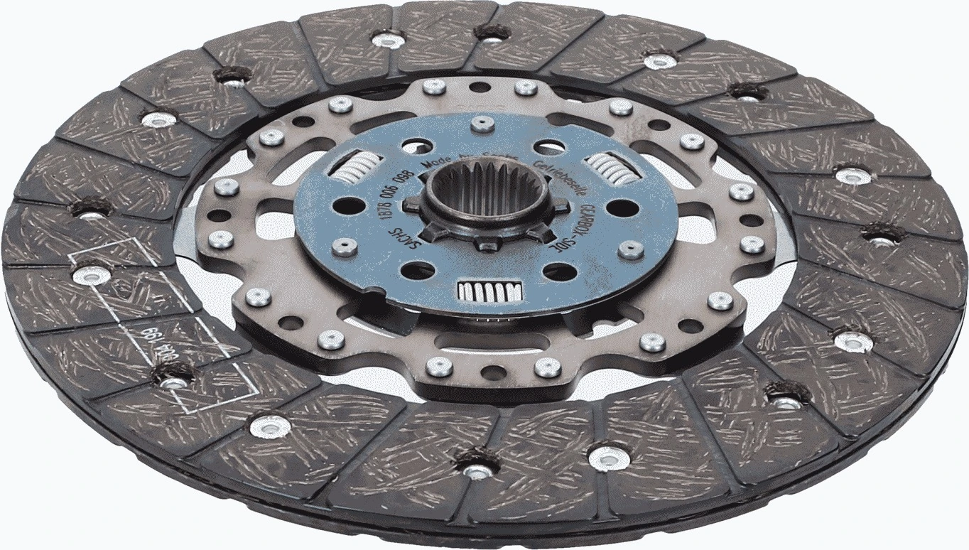 Zestaw sprzęgła (3 części) 3000990378 Sachs