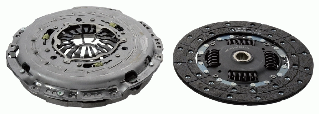 Zestaw sprzęgła (3 części) 627303209 INA
