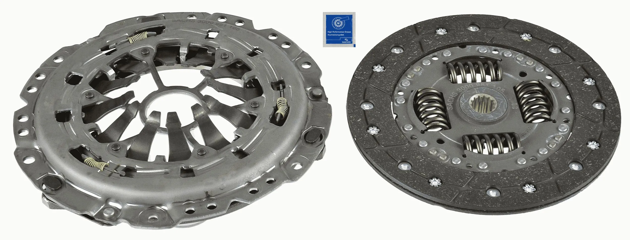 Do koszyka 93175920 General Motors Zestaw sprzęgła (3 części)