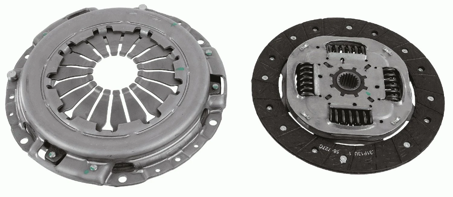 Zestaw sprzęgła (3 części) Fiat/Alfa/Lancia 55261925