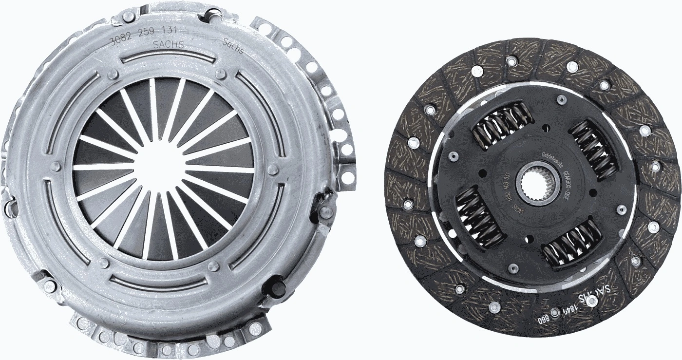 Zestaw sprzęgła (3 części) Sachs 3000581002 cena, od 111,07 USD
