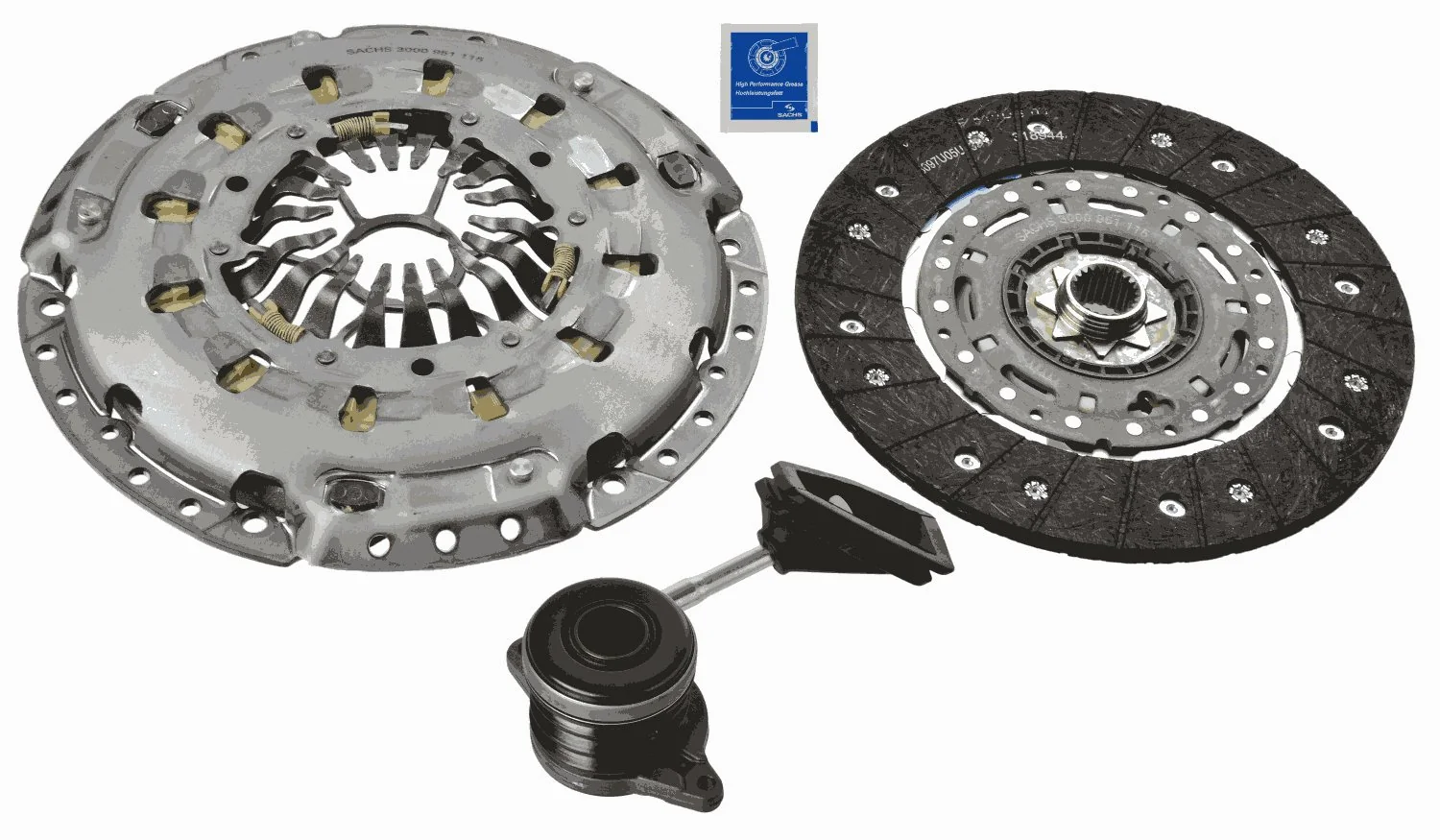 Zestaw sprzęgła (3 części) Polcar VA834451 cena, od 351,55 USD