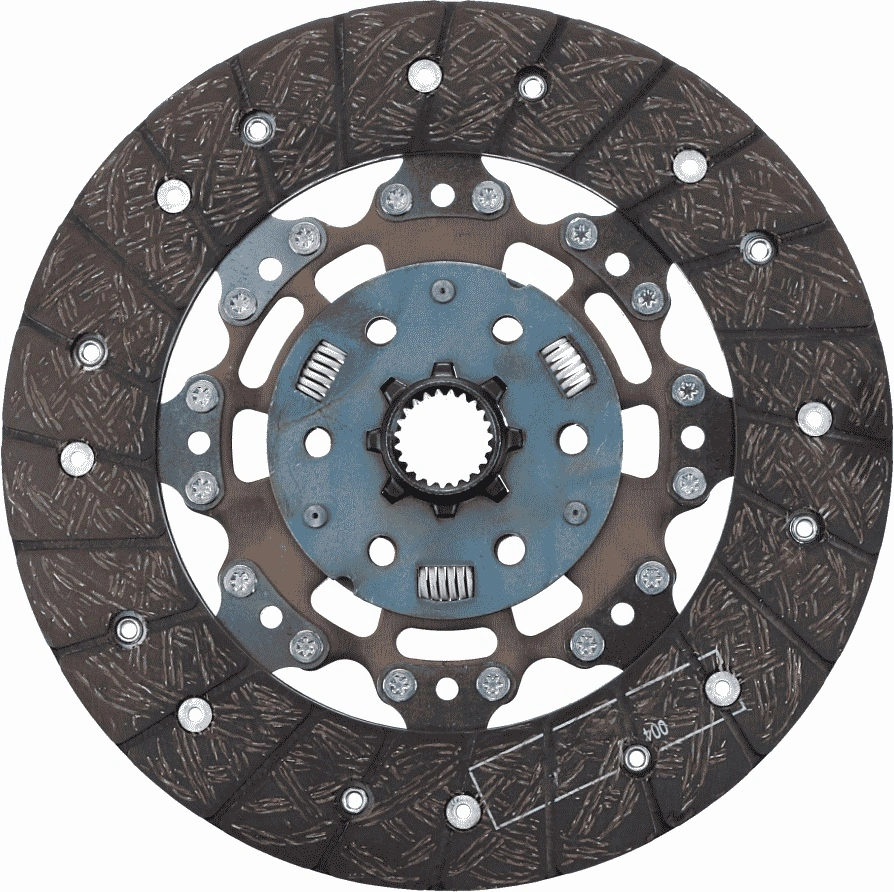 Zestaw sprzęgła (3 części) Sachs 3000990378